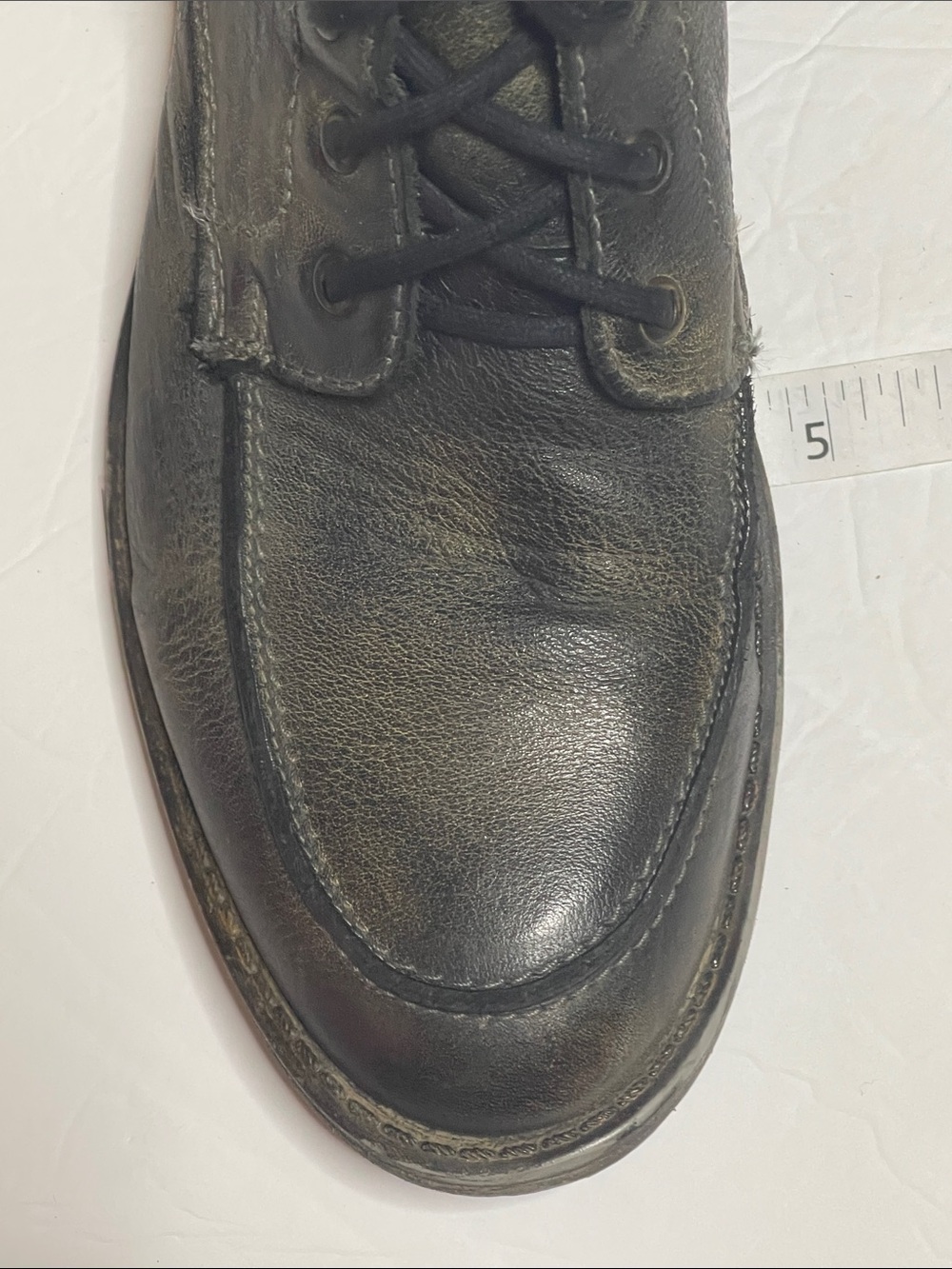 Men's Bedstu Black Leather Chukka Boots - Versatile Lace-Up Style. Size 11 - Picture 6 of 9